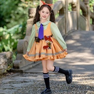 [Ready Stock] Crazy Zoo Children's Performance Costume Boy Nick Fox Suit Autumn Clothes Girl cos Dre