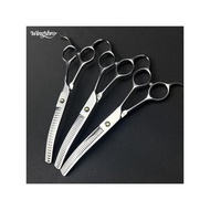Wingsbro Professional Pet Grooming Thinning Shears Stainless Steel Material Dog Trimming Shears Hair