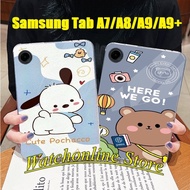 Shockproof case for Samsung Tab A8 Tab A9 Tab A9+ 11" 8.7" Tab A7lite glossy back with T pattern pri