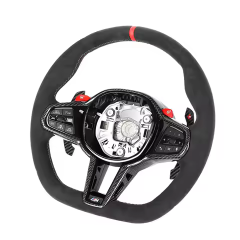 Full for Alcantara LCI Steering Wheel for BMW G01 X5 G05 G20 G22 G30 M2 G87 M3 G80 M4 G82 G42 M5 F90