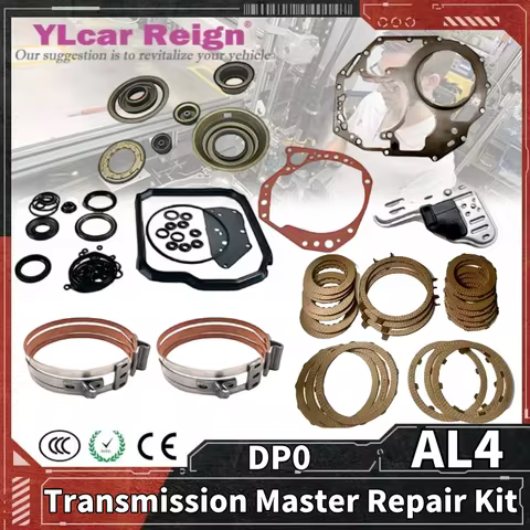 DPO DP0 AL4 Auto Transmission Master Rebuild Main Overhaul Repair Kit Clutch Friction Steel Plate Pi
