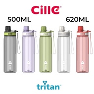 Cille Tritan Water Bottle BPA-Free Plastic Water Bottle c/w Sling Botol Air Plastik XL-2414 2415 - 5