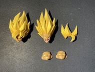 SHF Dragon Ball 龍珠 孫悟空 傳說的超級撒亞人 頭雕