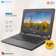 Dell Latitude 3150 12-inch HD Celeron N2840 Processor 4GB Ram128GB Solid State Drive Windows 10 Pro 