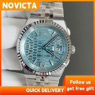 Ready Stock Land-DWELLER Automatic Mechanical Men's Watch Honeycomb 40mm Business Steel Band