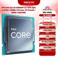 Intel Core i5-12600KF CPU (3.7 GHz upto 4.9 GHz / 10 Cores 16 Threads / 20 MB Cache / 125W / Socket 