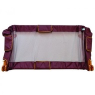 伸縮床欄杆棕色