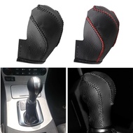 Genuine Leather Gear Shift Knob Head Cover Hand-sewn for Infiniti QX50 QX70 QX80 EX FX35 37 G37 Inte