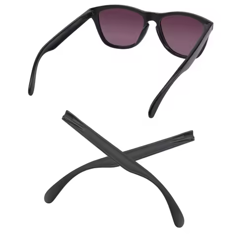 Beeyspecslab Rubber Arm Temples Legs Replacement for Oakley Frogskins OO9013, Frogskins Asian Fit OO
