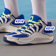 KD 18 Low cut Spike Basketball Shoes Kevin Durant 18 Sneakers Shoes For Men Sports Rubber Fashion
