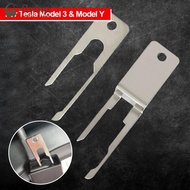 FLYTOP Car Seat Belt Key & Adjuster Removal Tool for Tesla Model 3 & Model Y Seat Belt Buckle Repair