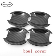 （borongwell）For Nissan Grand Livina Carbon Fiber Pattern Car Door Handle Bowl Coverlivina Exterior A