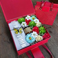 Meaningful Gifts March 8, Birthday, Valentine Flower Box Gift Box QUA26