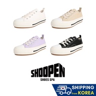 [SHOOPEN] (🇰🇷Korean Brand / Korean Style) Platform Canvas Sneakers (Virgin form) HPCR3DA04M