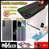 Samsung A53 / A52 / A5 / A50 / A51 / A6 / A6+ / A6s / A60 / Carbon & Aurora Back Screen Protector