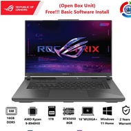 Asus ROG Strix G16 G614P-HRV057W 16"WUXGA+ 165Hz Gaming Laptop R9-8940HX 16GB 1TB SSD RTX5050 8GB W1