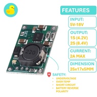 TP5100 Lithium 18650 Rechargeable Battery Charging Protection and Power Management Buck Regulator Mo