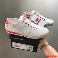 Onitsuka Mexico 66 sneakers white and red one canvas shoes casual men's shoes and women's Tiger shoes C7FM