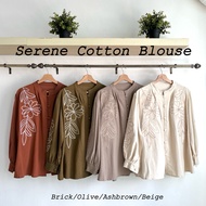 DEEROSE SERENE COTTON BLOUSE
