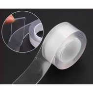 1mm Thick Transparent Double-Sided Tape, Super Sticky Transparent Double-Sided Tape