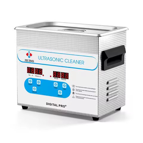 3L Ultrasonic Cleaner 40kHz Ultrasound Bath with Digital Control Timer Heated Ultrasonic Cleaning Ma