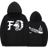 Fog Print Hoodie Forward Observations Group Gbrs Sweatshirt Men Retro Death Skeleton Clothes Forward