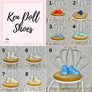 Mattel Ken Doll 1/6 Shoes For Ken Doll (each sold separately)