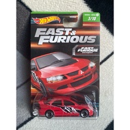 MERAH Hotwheels Mitsubishi Lancer Evolution Evo Red Fast & Furious Wave 2FF