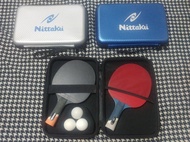 Nittaku 乒乓球拍板套灰色