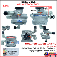 45184-Z0004-SORL Nissan CW520 CW52 54 Fuso FV Relay Valve With Two Fitting / Two Adaptor  Injap Gega