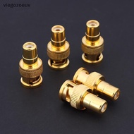 VIO Video Audio AV Cables BNC Male To RCA Female Adapter 75ohm Gold Plated Connector BNC Male To RCA