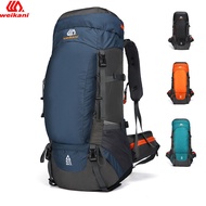 With Backpack System Outdoor Sports Bag 65L Hiking Bag Men Travel Backpack Hiking Camping Bag Free R