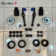 30 ITEM COMPLETE SET FOR PERODUA KANCIL 660/850 - LOWER ARM/CROSSMEMBER BUSH/ABSORBER MOUNTING/COIL SPRING