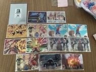 海賊王 one piece op 膠卡 啟德海賊王展限定
