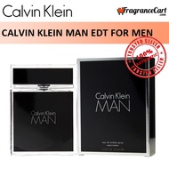 Calvin Klein Man EDT for Men (100ml) cK Eau de Toilette Black [Brand New 100% Authentic Perfume]