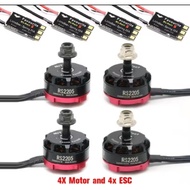 RS2205 Brushless Motor and Littlebee 30A BLHeli_S ESC with X220 QAV 250 RC Racing Quad Multicopter 4