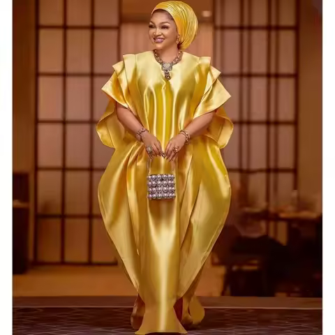 African Dresses For Women Muslim Fashion Abaya Africa Clothes Print Dashiki Ladies Clothing Ankara B