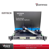 EZITECH UR-78 Dual Channel Professional Wireless Handheld Microphone System