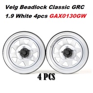 Classic GRC 1.9 White Rc Beadlock Rims 4pcs GAX0130GW