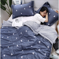 Summer Quilt Blanket Thin Single Queen King Bed Size Comforter Cartoon Selimut Nipis Katil Bercorak 