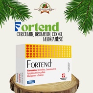 Fortend CoQ10 Curcumin Bromelain Selenium Film Coated Tablet (20's) Ready Stocks