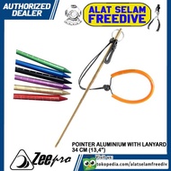 Zeepro Tickle Stick Pointer Aluminum Lanyard Snap Diving Scuba Diving