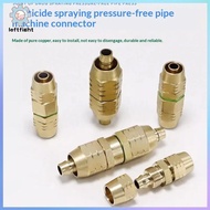 LEFT Pressure Hose Adapter Qui Connection Agricultural  Pipe Adapter Copper Repair Extension High-Pr