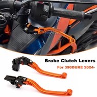 For 390DUKE 390duke 390 DUKE 390 duke 2024 New Motorcycle Accessories Orange Brake Clutch Levers Kit