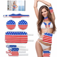 Castor Oil Pack Wrap 6 Pcs, Organic Cotton Caster Oil Kit for Neck Waist Chest Knee, Adjustable Reus