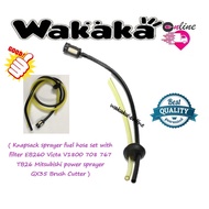 Knapsack sprayer fuel hose set with filter EB260 GX35