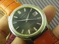 古董 60'S 37MM SEIKO 精工 Sportsmatic 7625-9010 原裝黑面 自動 男裝手錶