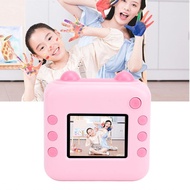 Kids Instant Camera  Print 2.4 Inch IPS Screen for Entertainment