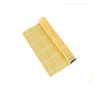 (Roy) 1pcs Sushi Bamboo Curtain Roll Mat Sushi Spoon DIY Onion Rice Roll Kitchen Tools Cooking Acces