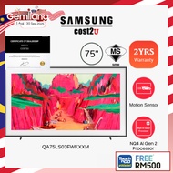 Samsung 75" The Frame LS03B LS03D LS03F QLED 4K Lifestyle Smart AI TV QA75LS03FW QA75LS03DA QA75LS03